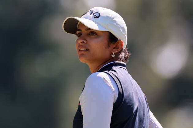 Meijer LPGA, Golf Damen Classic Gurleen Kaur of Houston, Texas looks from the 6th tee during the first round of the Meijer LPGA Classic for Simply Give golf tournament at Blythefield Country Club in Belmont, MI, USA Thursday, June 13, 2024. Belmont Michigan United States  Copyright: xAmyxLemusx originalFilename:lemus-meijerlp240613_npdHg.jpg