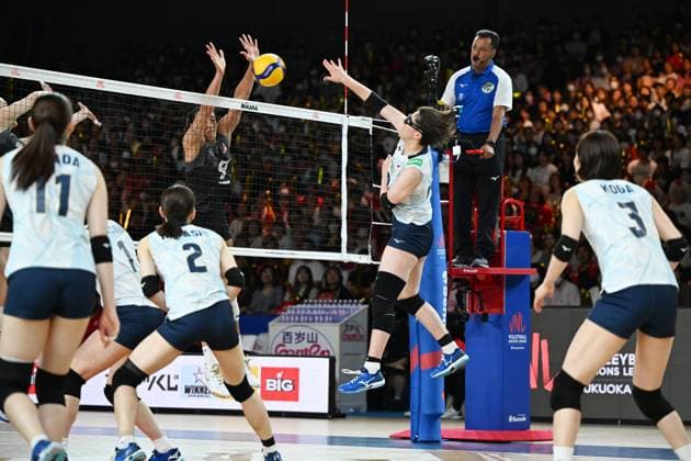 Volleyball, Women, Nations League, Japan - Canada