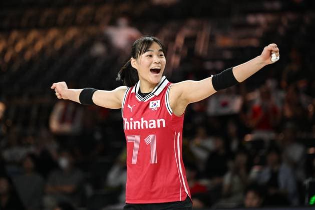Jiyun Moon (KOR), JUNE 13, 2024 - Volleyball : FIVB Volleyball Nations League 2024 Women s Preliminary Round between France 2-3 South Korea at West Japan General Exhibition Center, Fukuoka, Japan. Noxthirdxpartyxsales  (256324105)