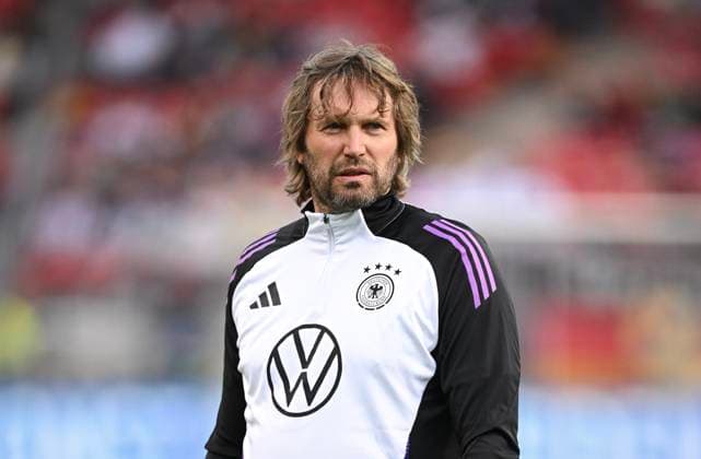 FOOTBALL EURO 2024 preparation test match in Nuremberg Germany Ukraine 03 06 2024 Goalkeeping coach Stefan Wessels Germany