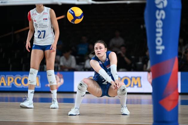 Milica Medved (SRB), JUNE 14, 2024 - Volleyball : FIVB Volleyball Nations League 2024 Women s Preliminary Round between Serbia 1-3 France at West Japan General Exhibition Center, Fukuoka, Japan. Noxthirdxpartyxsales  (256349911)