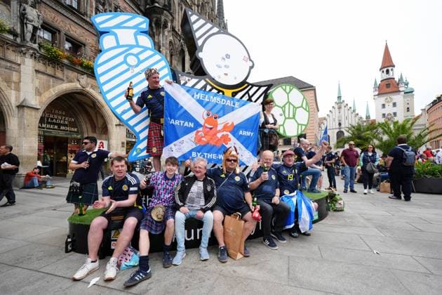 EURO 2024, Scotland fans in Munich