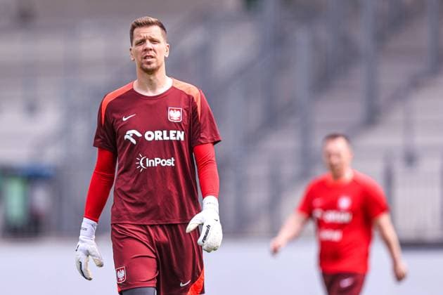 14.06.2024 HANNOVER, NIEMCY PILKA NOZNA (FOOTBALL) UEFA EURO, EM, Europameisterschaft,Fussball 2024 - CENTRUM TRENINGOWE REPREZENTACJI POLSKI - HANNOVER 96 ACADEMIE KONFERENCJA PRASOWA I TRENING REPREZENTACJI POLSKI NZ WOJCIECH SZCZESNY FOTO LUKASZ GROCHALA CYFRASPORT NEWSPIX.PL --- Newspix.pl POLISH FOOTBALL national team, Nationalteam press conference, PK, Pressekonferenz AND TRAINING SESSION ON EURO 2024 IN HANOVER  20240614CSLG0122