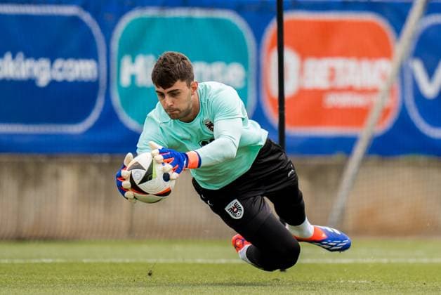 SOCCER - UEFA EURO, EM, Europameisterschaft,Fussball 2024 BERLIN,GERMANY,14.JUN.24 - SOCCER -UEFA EURO 2024, OEFB, Oesterreichischer Fussball-Bund, training. Image shows Niklas Hedl (AUT).  GEPAxpictures xJohannesxFriedl