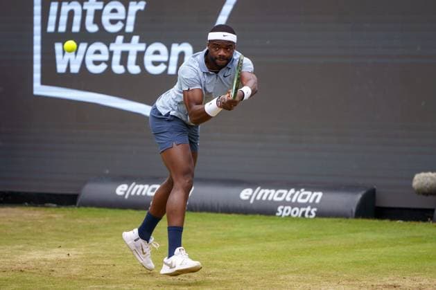 BOSS Open ATP 250 2024 Stuttgart, 14 06 2024 Frances Tiafoe USA, United States of America BOSS Open 2024, ATP 250, TC Weissenhof grounds on 14 06 2024, Stuttgart Copyright: xBEAUTIFULxSPORTSx Pajonkx