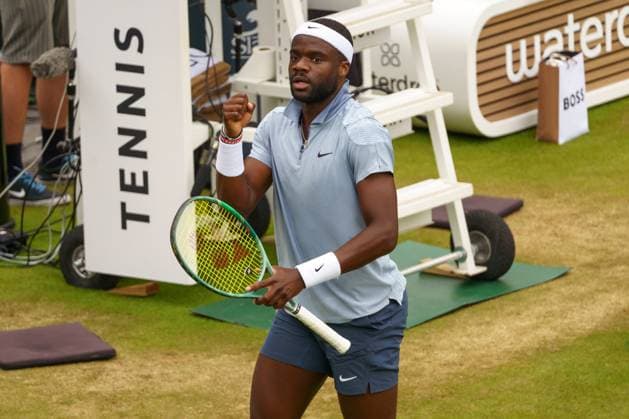 BOSS Open ATP 250 2024 Stuttgart, 14 06 2024 Frances Tiafoe USA, United States of America BOSS Open 2024, ATP 250, TC Weissenhof grounds on 14 06 2024, Stuttgart Copyright: xBEAUTIFULxSPORTSx Pajonkx