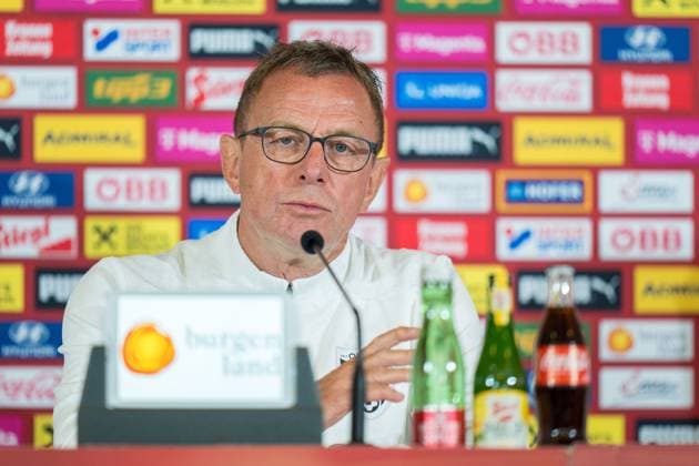 SOCCER - UEFA EURO, EM, Europameisterschaft,Fussball 2024 BERLIN,GERMANY,14.JUN.24 - SOCCER -UEFA EURO 2024, OEFB, Oesterreichischer Fussball-Bund, press conference, PK, Pressekonferenz Image shows head coach Ralf Rangnick (AUT).  GEPAxpictures xJohannesxFriedl