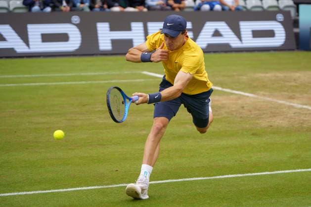 BOSS Open ATP 250 2024 Stuttgart, 14 06 2024 Jack Draper GBR, Great Britain BOSS Open 2024, ATP 250, TC Weissenhof grounds on 14 06 2024, Stuttgart Copyright: xBEAUTIFULxSPORTSx Pajonkx