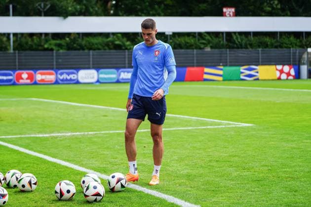 Patrik Schick Czech Republic, 10 GER, Training Czech Republic, European Football Championship, UEFA Euro 2024, 14 06 2024 GER, Training Czech Republic, European Football Championship, UEFA Euro 2024, 14 06 2024 Norderstedt Copyright: xEibner-Pressefoto MarcelxvonxFehrnx EP_MFN