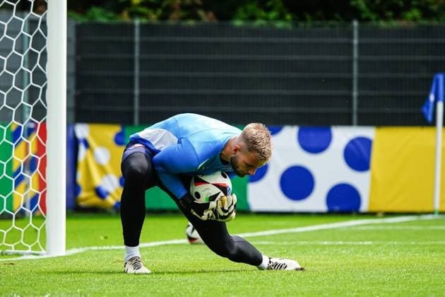 Vitezslav Jaros Czech Republic, 23 GER, Training Czech Republic, European Football Championship, UEFA Euro 2024, 14 06 2024 GER, Training Czech Republic, European Football Championship, UEFA Euro 2024, 14 06 2024 Norderstedt Copyright: xEibner-Pressefoto MarcelxvonxFehrnx EP_MFN