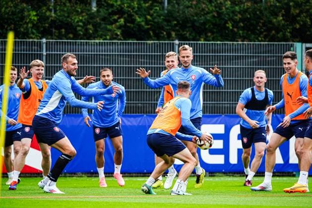 Players at training match GER, Training Czech Republic, European Football Championship, UEFA Euro 2024, 14 06 2024 GER, Training Czech Republic, European Football Championship, UEFA Euro 2024, 14 06 2024 Norderstedt Copyright: xEibner-Pressefoto MarcelxvonxFehrnx EP_MFN