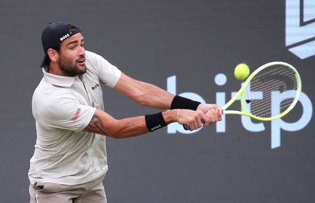 14 06 2024, Germany, Stuttgart, Tennis Boss Open 2024, Matteo BERRETTINI ITA