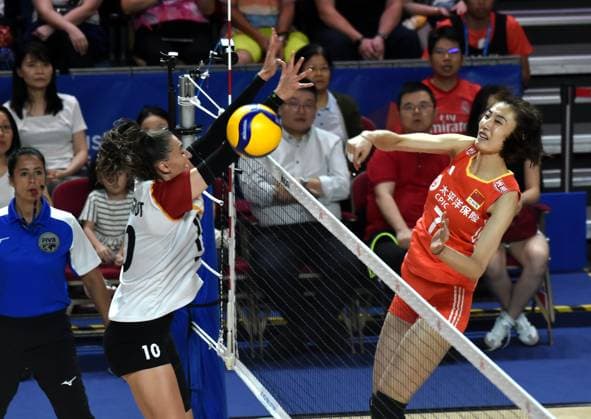 Volleyball, Women, Nations League, China - Germany
