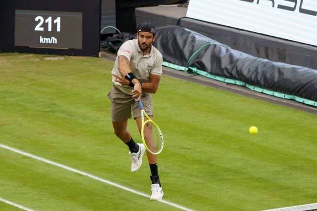 BOSS Open ATP 250 2024 Stuttgart, 14 06 2024 Matteo Berrettini ITA, Italy BOSS Open 2024, ATP 250, TC Weissenhof grounds on 14 06 2024, Stuttgart Copyright: xBEAUTIFULxSPORTSx Pajonkx