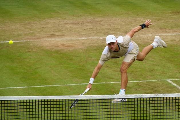 BOSS Open ATP 250 2024 Stuttgart, 14 06 2024 James Duckworth AUS, Australia BOSS Open 2024, ATP 250, TC Weissenhof grounds on 14 06 2024, Stuttgart Copyright: xBEAUTIFULxSPORTSx Pajonkx