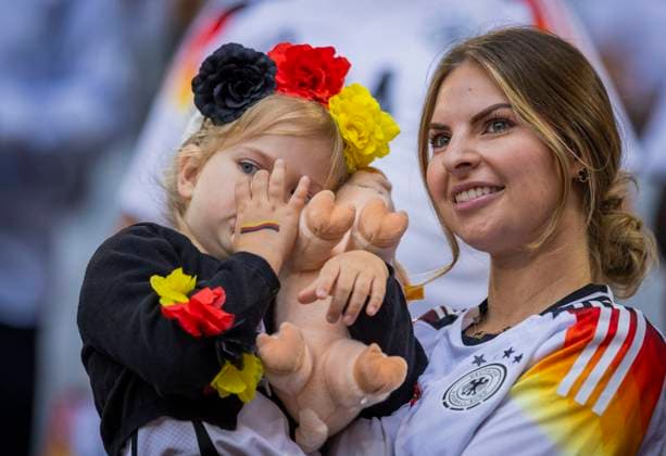 Munich, Germany 14th Jun 2024 Lisa Füllkrug wife of Niclas Füllkrug DFB Germany Scotland Germany Scotland 14 06 2024