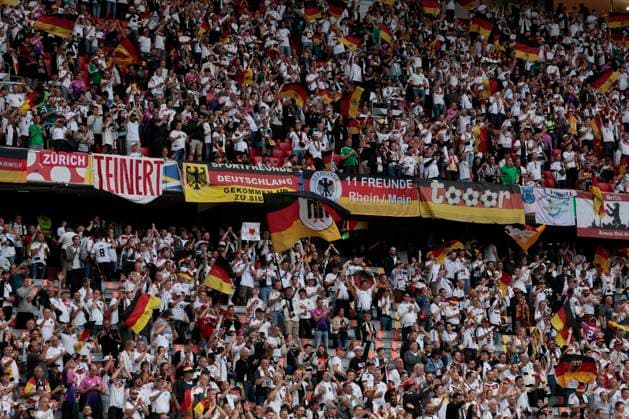 Germany v Scotland: Group A - UEFA EURO, EM, Europameisterschaft,Fussball 2024 German Fans before the UEFA EURO 2024 group stage match between Germany and Scotland at Munich Football Arena on June 14, 2024 in Munich, Germany. Munich Munich Football Arena Germany Germany Copyright: xRichardxSellers Sportsphoto APLx 14040486