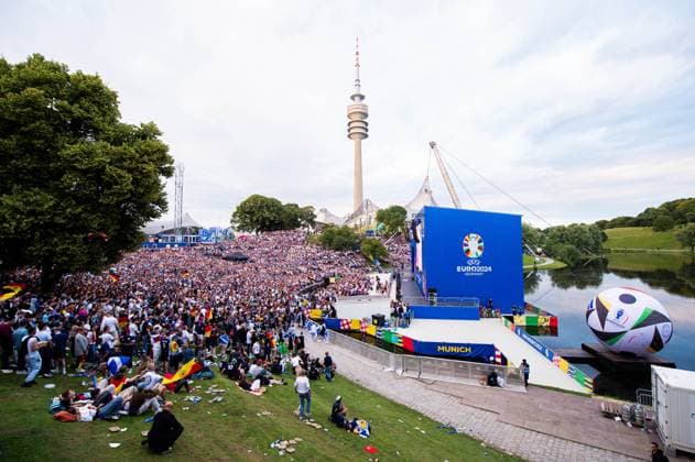 EURO 2024, Germany - Scotland, public viewing in Munich