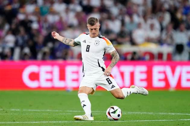 Germany v Scotland: Group A - UEFA EURO, EM, Europameisterschaft,Fussball 2024 Toni Kroos central midfield of Germany and Real Madrid during the UEFA EURO 2024 group stage match between Germany and Scotland at Munich Football Arena on June 14, 2024 in Munich, Germany. Munich Germany  Copyright: xJosexBretonx originalFilename:breton-germanyv240614_npwoX.jpg