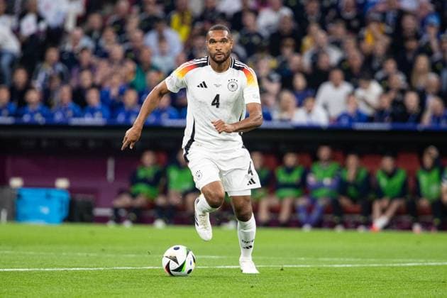 Jonathan Tah Deutschland 04 GER, Germany GER vs Scottland SCO , European Football Championship, UEFA EURO 2024, Group A, Matchday 1, 14 06 2024 DFB DFL REGULATIONS PROHIBIT ANY USE OF PHOTOGRAPHS AS IMAGE SEQUENCES AND OR QUASI VIDEO GER, Germany GER vs Scottland SCO , European Football Championship, UEFA EURO 2024, Group A, Matchday 1, 14 06 2024 Munich Copyright: xEibner-Pressefoto RogerxBuerkex EP