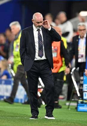 14 06 2024, xscotx, European Football Championship 2024, Germany Scotland, emspor, v l Coach Stephen Clarke Team Scotland Munich