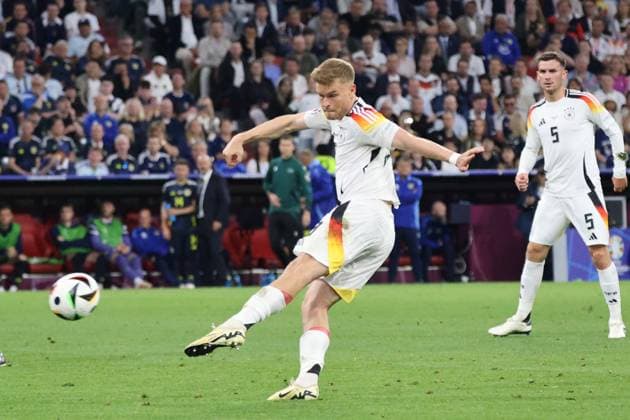 14 06 2024, Football, Men, UEFA European Championship 2024, Opening match, Group A, Germany Scotland, Maximilian Mittelstaedt Germany Munich Allianz Arena Bayern Germany EN Copyright: xSebastianxBachx