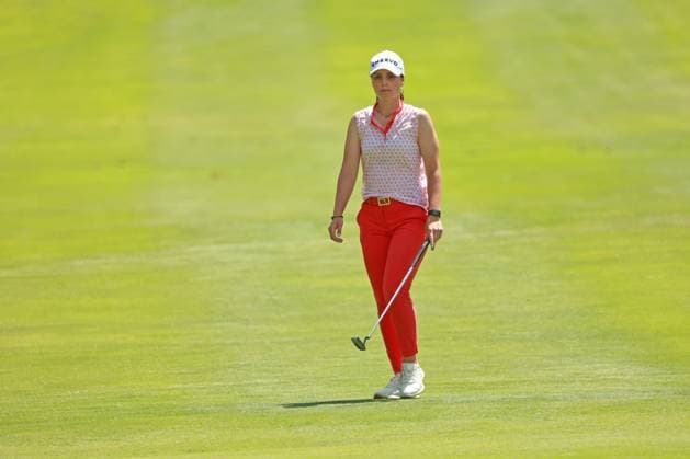 Meijer LPGA, Golf Damen Classic Benedetta Moresco of Italy walks on the third hole during Day Two of the Meijer LPGA Classic for Simply Give golf tournament at Blythefield Country Club in Belmont, MI, USA Friday, June 14, 2024. Belmont Michigan United States  Copyright: xJorgexLemusx originalFilename:lemus-meijerlp240614_npjAt.jpg