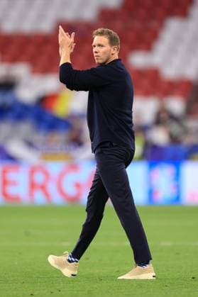 Fußball UEFA EURO 2024 Gruppe A Deutschland gegen Schottland 14. Juni 2024 UEFA EURO 2024 Gruppe A Deutschland gegen Schottland Deutschland Trainer Julian Nagelsmann Foto Simon Stacpoole Abseits München Deutschland  Copyright: xSimonxStacpoolexOffside