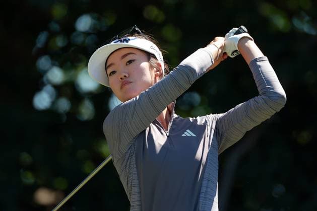 Meijer LPGA, Golf Damen Classic Grace Kim of Sydney, Australia hits from the fourth tee during the second round of the Meijer LPGA Classic for Simply Give golf tournament at Blythefield Country Club in Belmont, MI, USA Friday, June 14, 2024. Belmont Michigan United States  Copyright: xAmyxLemusx originalFilename:lemus-meijerlp240614_nptq5.jpg