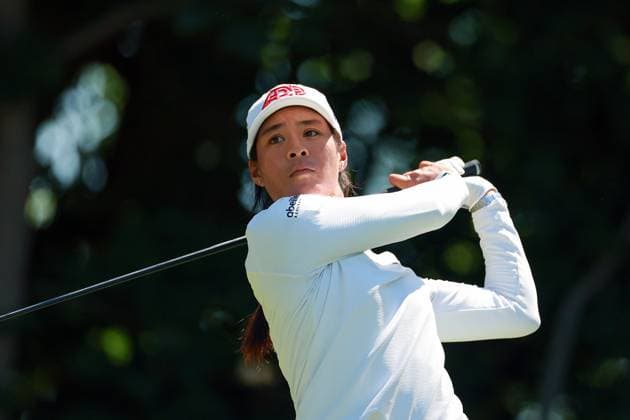 Meijer LPGA, Golf Damen Classic Celine Boutier of Montrouge, France hits from the 4th tee during the second round of the Meijer LPGA Classic for Simply Give golf tournament at Blythefield Country Club in Belmont, MI, USA Friday, June 14, 2024. Belmont Michigan United States  Copyright: xAmyxLemusx originalFilename:lemus-meijerlp240614_npzlW.jpg