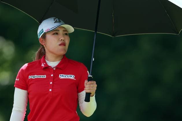 Meijer LPGA, Golf Damen Classic Ayaka Furue of Kobe, Japan looks from the 13th tee during the second round of the Meijer LPGA Classic for Simply Give golf tournament at Blythefield Country Club in Belmont, MI, USA Friday, June 14, 2024. Belmont Michigan United States  Copyright: xAmyxLemusx originalFilename:lemus-meijerlp240614_npFDm.jpg