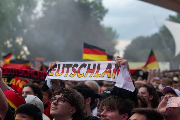 EURO 2024, Germany - Scotland, public viewing in Cologne