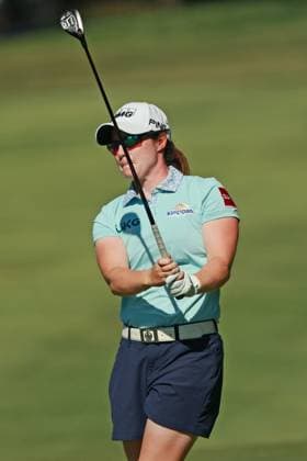 Meijer LPGA, Golf Damen Classic Leona Maguire of Ireland follows her fairway shot toward the 17th green during Day Two of the Meijer LPGA Classic for Simply Give golf tournament at Blythefield Country Club in Belmont, MI, USA Friday, June 14, 2024. Belmont Michigan United States  Copyright: xJorgexLemusx originalFilename:lemus-meijerlp240614_np6EF.jpg