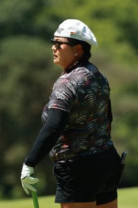 Meijer LPGA, Golf Damen Classic Christina Kim of the United States follows her putt on the 16th green during Day Two of the Meijer LPGA Classic for Simply Give golf tournament at Blythefield Country Club in Belmont, MI, USA Friday, June 14, 2024. Belmont Michigan United States  Copyright: xJorgexLemusx originalFilename:lemus-meijerlp240614_npEm4.jpg