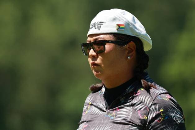 Meijer LPGA, Golf Damen Classic Christina Kim of the United States walks on the 16th green during Day Two of the Meijer LPGA Classic for Simply Give golf tournament at Blythefield Country Club in Belmont, MI, USA Friday, June 14, 2024. Belmont Michigan United States  Copyright: xJorgexLemusx originalFilename:lemus-meijerlp240614_nplRV.jpg