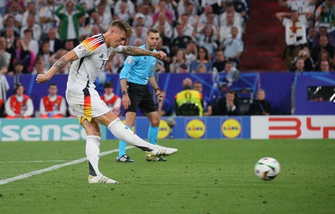 BAU 14 06 2024 Munich European Championship 2024 opening match Germany vs Scotland, Toni Kroos GER