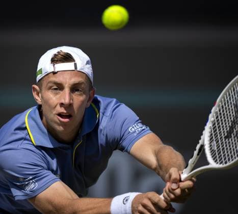 ROSMALEN - Tallon Greekpoor (NED) in the semi-final against Sebastian Korda (USA) on the eighth day of the Libema Open tennis tournament in Rosmalen. ANP SANDER KONING xVIxANPxSportx xxANPxIVx 501132212 originalFilename: 501132212.jpg