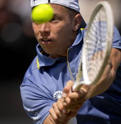 ROSMALEN - Tallon Greekpoor (NED) in the semi-final against Sebastian Korda (USA) on the eighth day of the Libema Open tennis tournament in Rosmalen. ANP SANDER KONING xVIxANPxSportx xxANPxIVx 501132215 originalFilename: 501132215.jpg