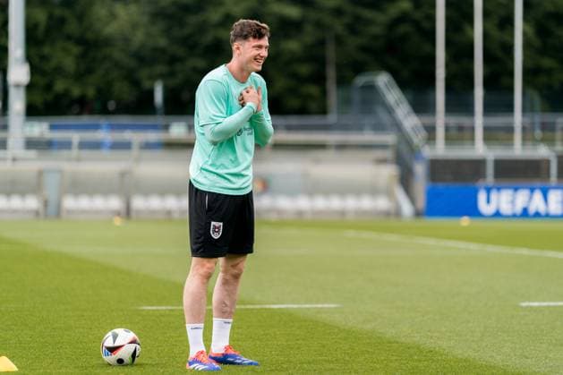 SOCCER - UEFA EURO, EM, Europameisterschaft,Fussball 2024 BERLIN,GERMANY,15.JUN.24 - SOCCER -UEFA EURO 2024, OEFB, Oesterreichischer Fussball-Bund, training. Image shows Michael Gregoritsch (AUT).  GEPAxpictures xJohannesxFriedl