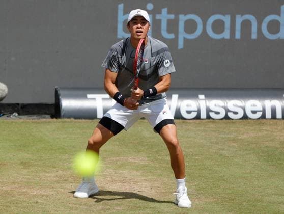 14 06 2024, BossOpen 2024, Weissenhof Stuttgart , ATP Tour 250, Tennis, Sport, In the picture Brandon Nakashima USA