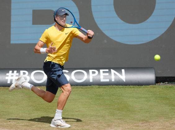 14 06 2024, BossOpen 2024, Weissenhof Stuttgart , ATP Tour 250, Tennis, Sport, In the picture Jack Draper GBR