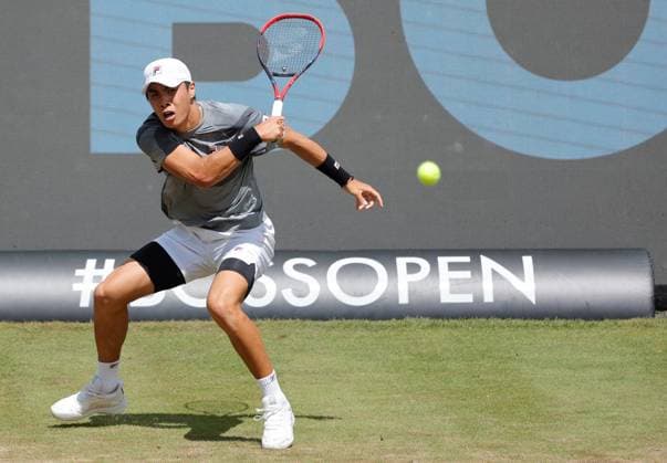 14 06 2024, BossOpen 2024, Weissenhof Stuttgart , ATP Tour 250, Tennis, Sport, In the picture Brandon Nakashima USA