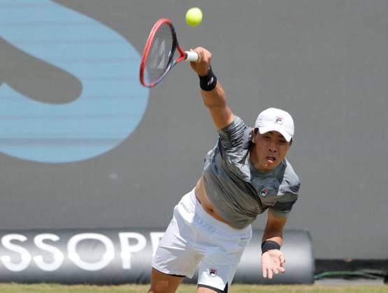 14 06 2024, BossOpen 2024, Weissenhof Stuttgart , ATP Tour 250, Tennis, Sport, In the picture Brandon Nakashima USA