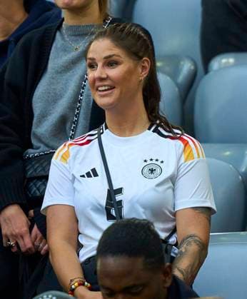 Lina Meyer, wife of Joshua KIMMICH, DFB 6, in the group stage match GERMANY - SCOTLAND 5-1 of the UEFA European Championships 2024 on Jun 14, 2024 in Munich, Germany.