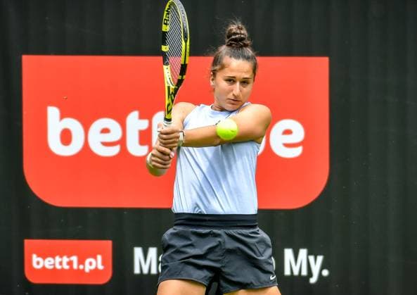 Sport Tennis, ecotrans Ladies Open 2024 in Berlin 15 06 2024, xdanx, Sport Tennis, ecotrans Ladies Open 2024 in Berlin, v l Emina Bektas USA in action Berlin Steffi Graf Stadion Berlin Germany DE Copyright: xDanielxLakomskix