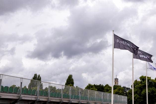 15th June 2024; Lexus Nottingham Tennis Centre, Nottingham, England; Rothesay Nottingham Open, Day 6; Rain clouds loom over Nottingham tennis centre  ActionPlus12654625 ShaunxBrooks