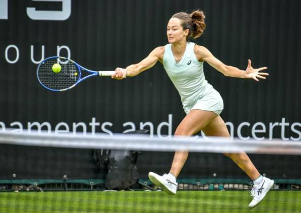 Sport Tennis, ecotrans Ladies Open 2024 in Berlin 15 06 2024, xdanx, Sport Tennis, ecotrans Ladies Open 2024 in Berlin, v l Zeynep Soenmez TUR in action Berlin Steffi Graf Stadion Berlin Germany DE Copyright: xDanielxLakomskix