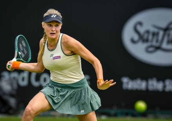 Sport Tennis, ecotrans Ladies Open 2024 in Berlin 15 06 2024, xdanx, Sport Tennis, ecotrans Ladies Open 2024 in Berlin, v l Dajana Jastremska UKR in action Berlin Steffi Graf Stadion Berlin Germany DE Copyright: xDanielxLakomskix