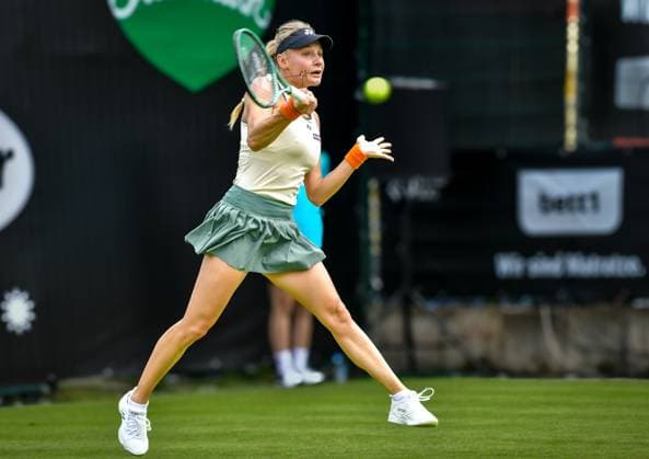 Sport Tennis, ecotrans Ladies Open 2024 in Berlin 15 06 2024, xdanx, Sport Tennis, ecotrans Ladies Open 2024 in Berlin, v l Dajana Jastremska UKR in action Berlin Steffi Graf Stadion Berlin Germany DE Copyright: xDanielxLakomskix