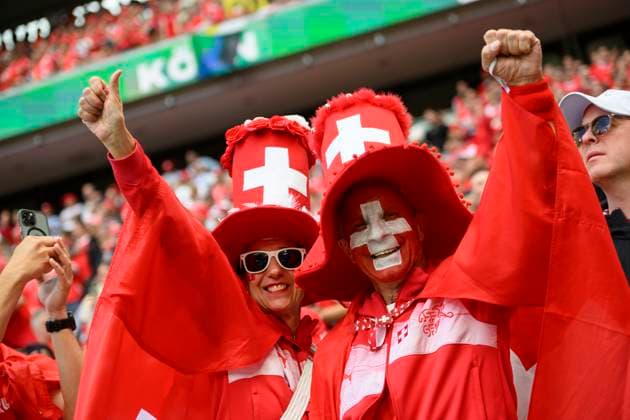 Feature, SUI Fans Preliminary Round 1 Matchday, Group A, Match M02, Hungary HUN Switzerland SUI , on 15 06 2021 in Cologne Germany European Football Championship 2024 from 14 06 14 07 2024 in Germany Â